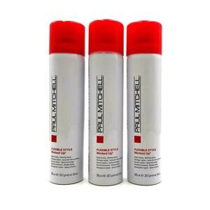 Paul Mitchell Flexible Style Worked up Quick Drying-Working Spray 9.4 oz-3 Pack
